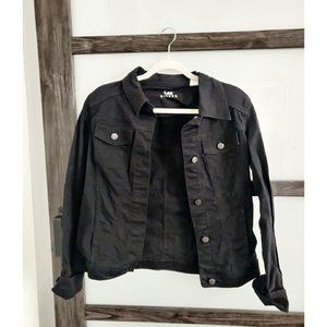 Lee Riders - Black Jean Jacket Size S